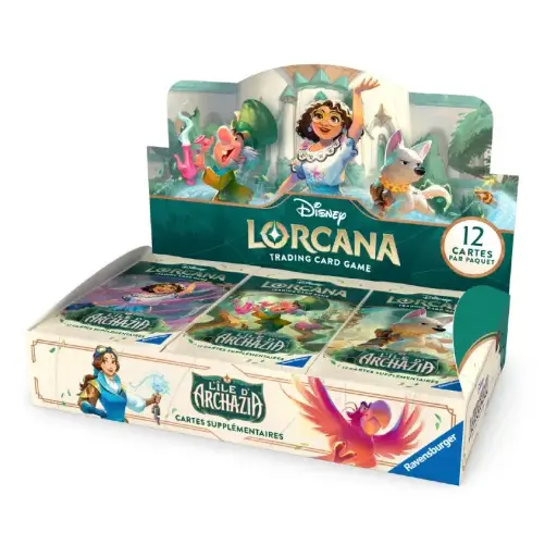 Display l’Ile d’Archazia set 7 : Disney Lorcana