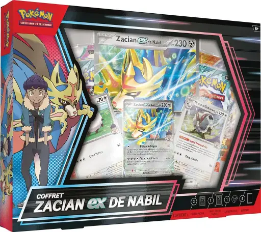 Pokemon Coffret Zacian-ex de Nabil