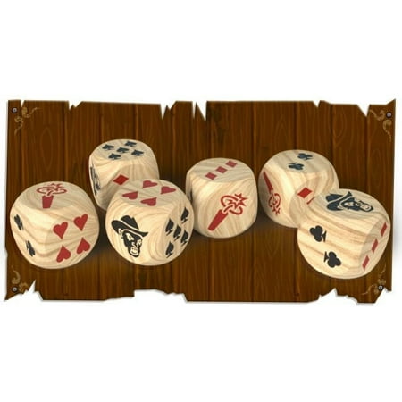 Zombicide Undead or Alive Special Wooden Dice