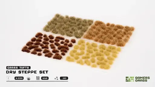 Gamers Grass : Dry Steppe Set