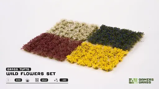 Gamers Grass : Wild Flowers Set