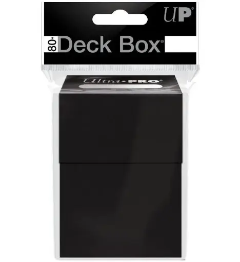 Ultra PRO : Deck Box 75 cartes Noir Nacré