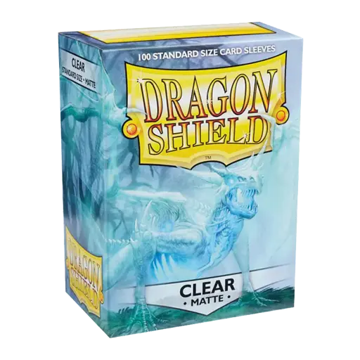 Dragon Shield - Standard Sleeves - Matte Clear (×100)