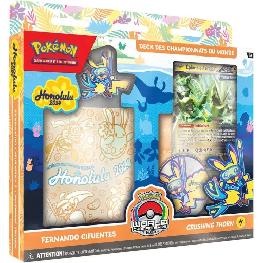 Pokémon : Deck des Championnats du monde 2024