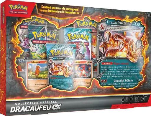 Pokémon : Coffret Collection Spé Dracaufeu-ex (5b)