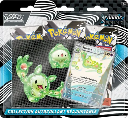 Pokemon : Tripack 3 boosters Foudre Noire EV 10.5 Symbios