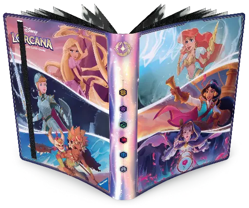 Disney Lorcana Portfolio illustré Princesses