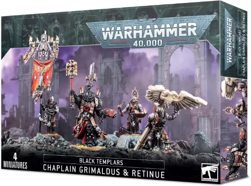 B/T : Chapelain Grimaldus et sa suite