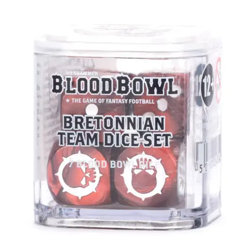 Blood Bowl : Bretonnian Team Dice Set