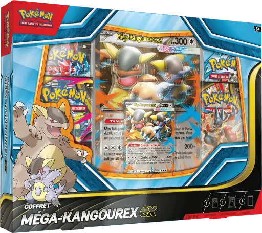 Pokémon : Coffret novembre 2025 Mega Kangourex Ex