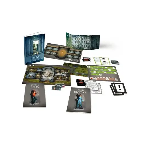 L'Asile - Livre Jeu